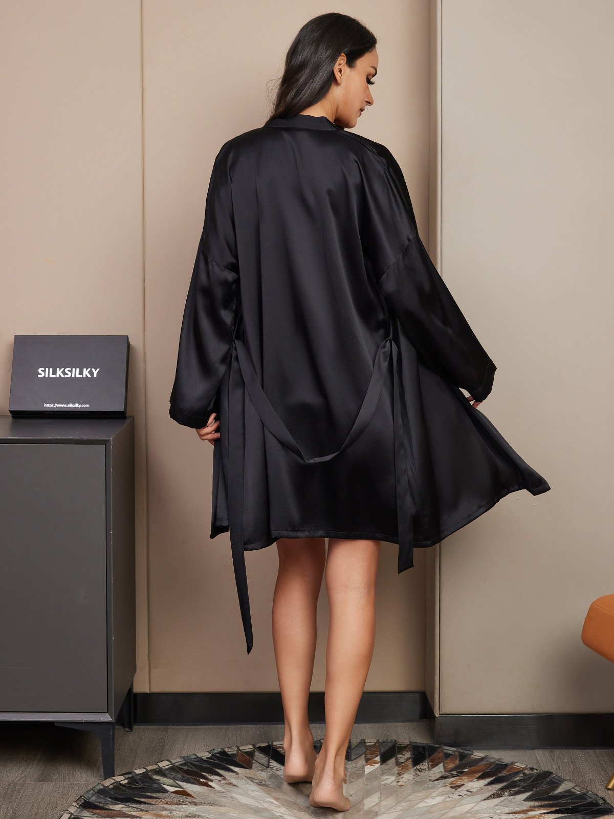 CELINE - Set Pigiama Corto in Seta di Lusso per Donna