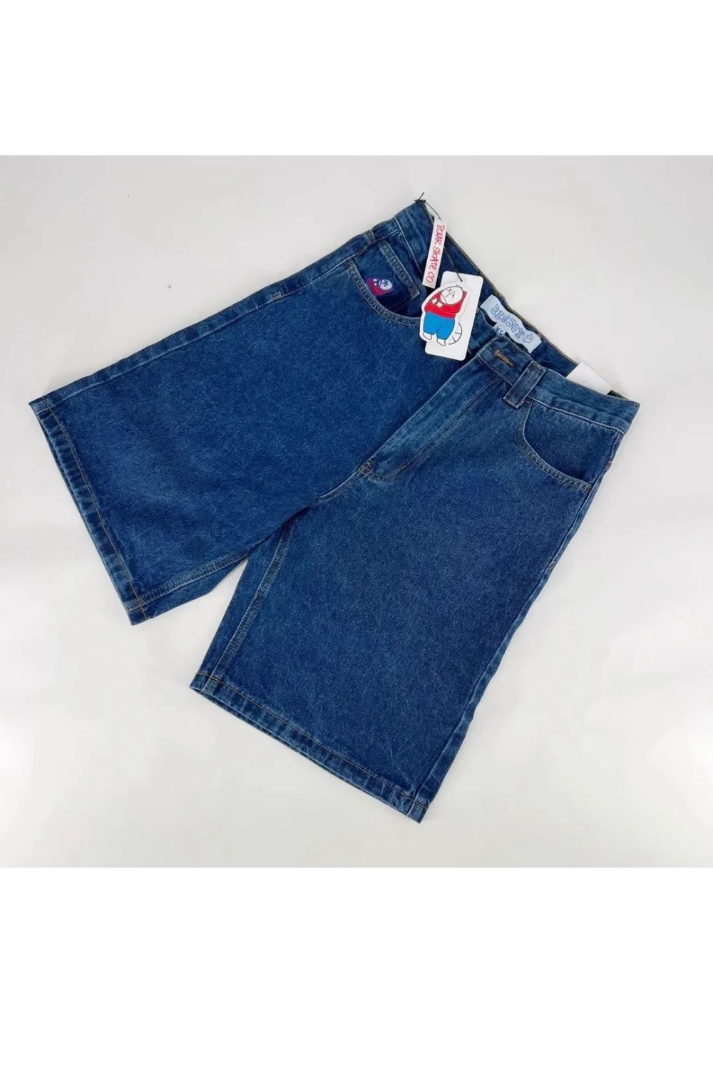 Zion Big Boy Jorts Unisex | Pantaloncini di jeans larghi per primavera ed estate