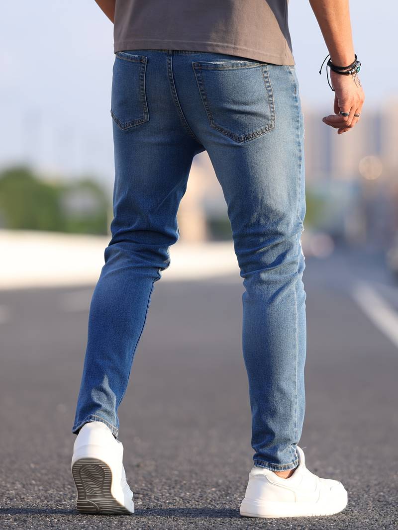 WARD – Jeans Slim Fit da Uomo | Denim senza tempo per look streetwear