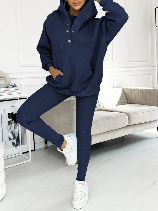 JULIE – Set di Abbigliamento Casual Femminile Confortevole | Accogliente e Elegante Primavera ed Estate