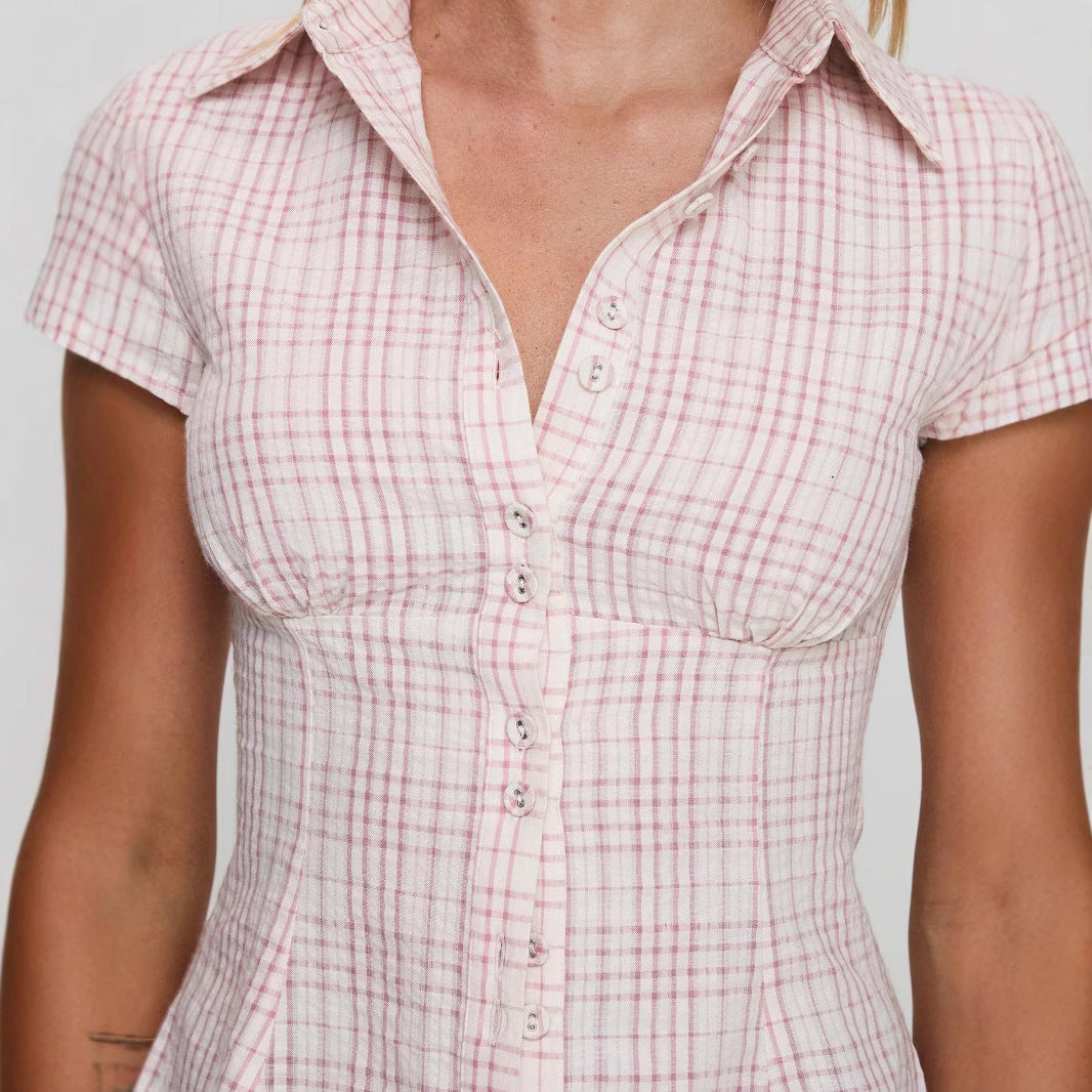 LIVIA Blouse Dames | Tijdloze Look voor Casual & Formele Gelegenheden