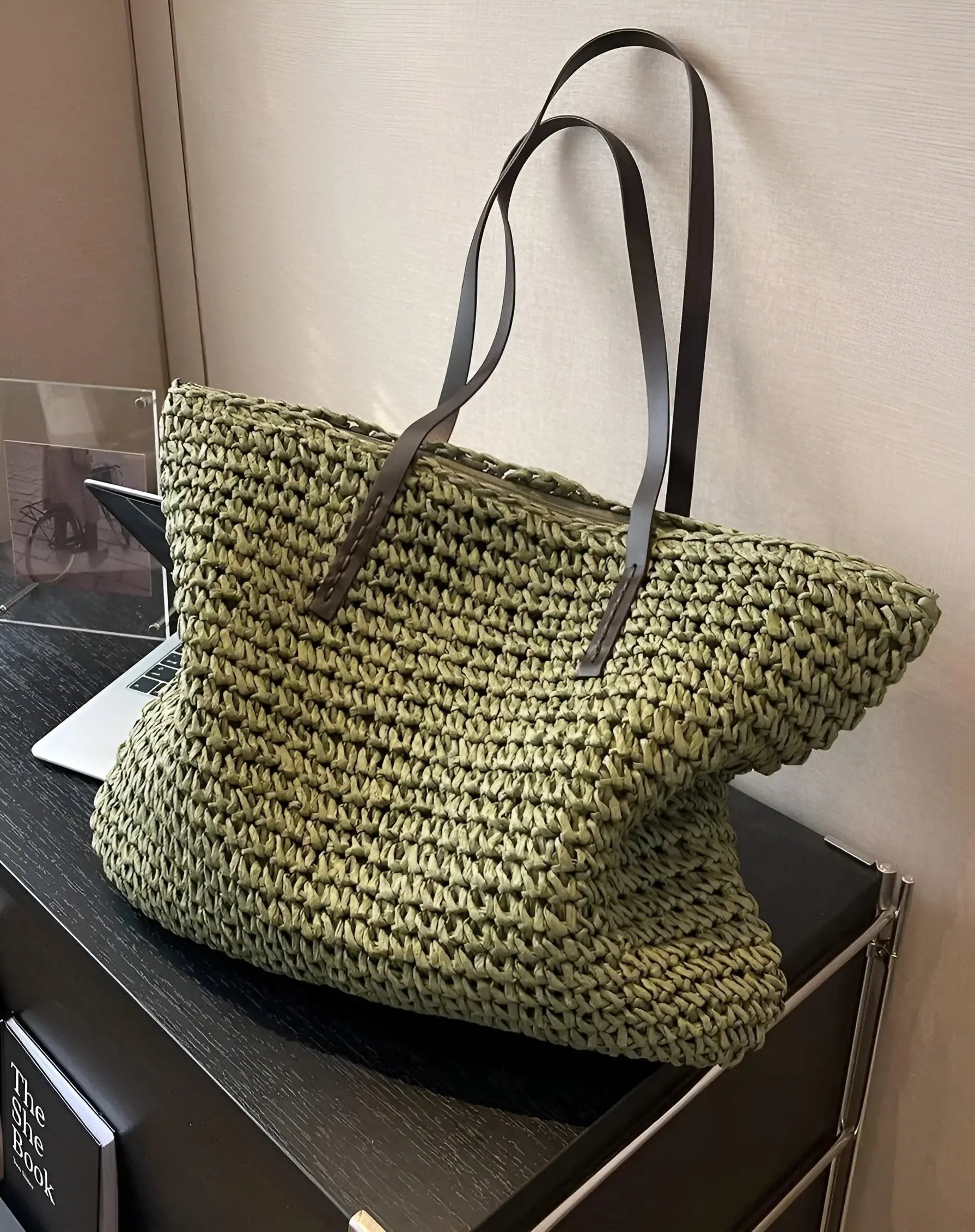 Laura Geweven Draagtas Bohemian Stijl voor Dames-5