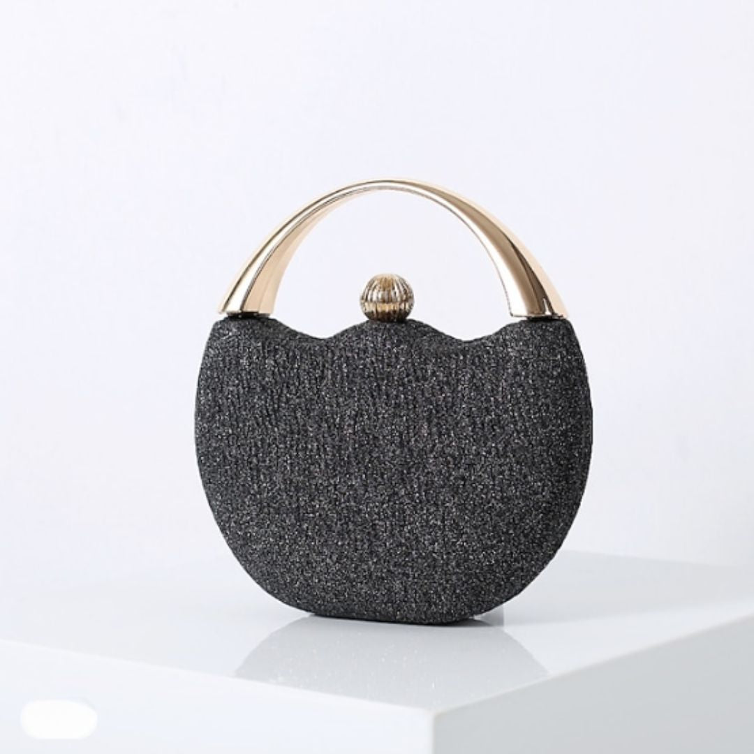 Leighton Clutch Met Metalen Handvat Glamoureuze Stijl-2
