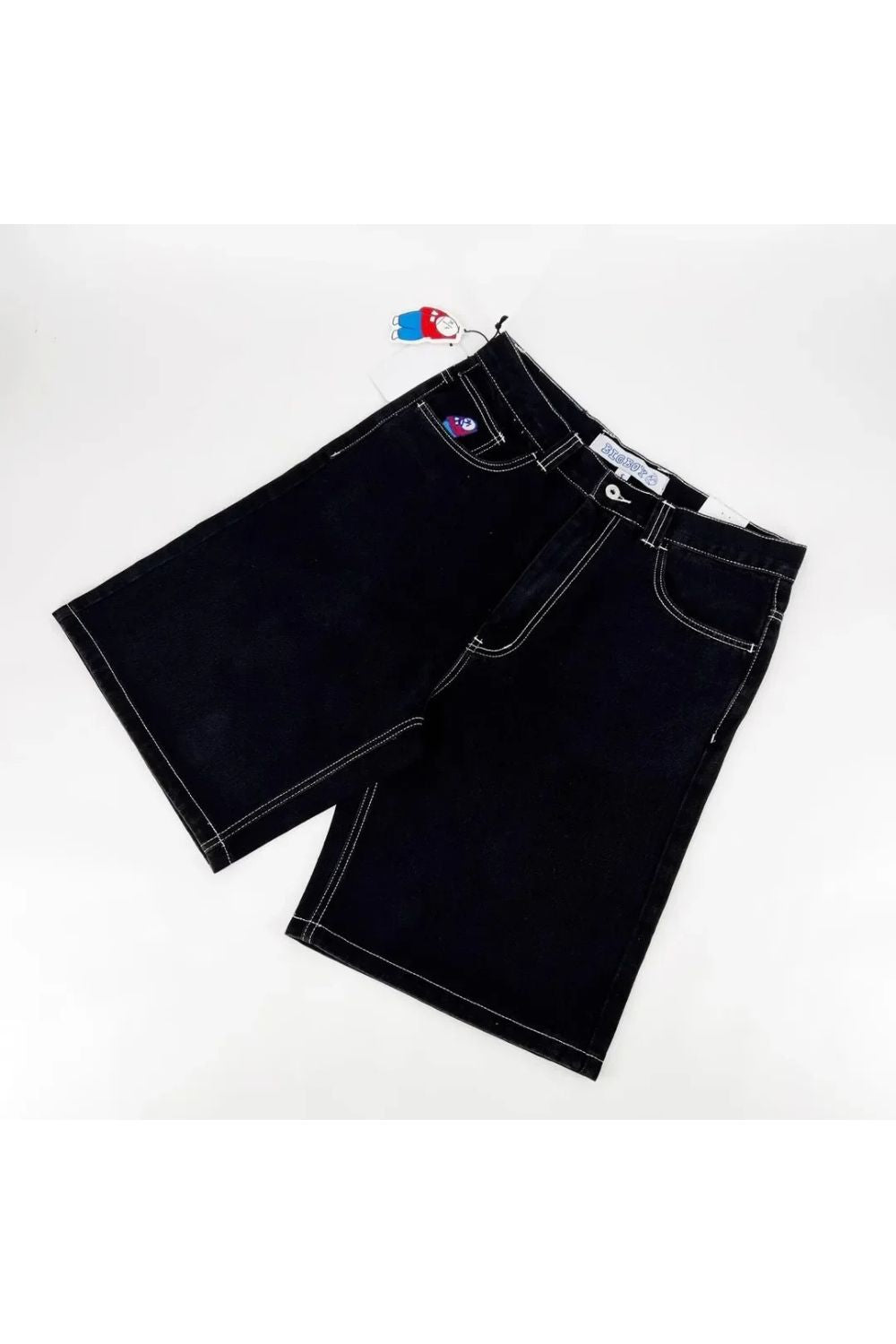 Zion Big Boy Jorts Unisex | Pantaloncini di jeans larghi per primavera ed estate