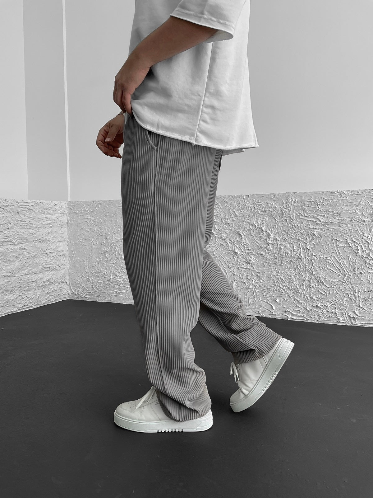 LYSSA – Pantaloni a tubo a coste | Comodi e alla moda