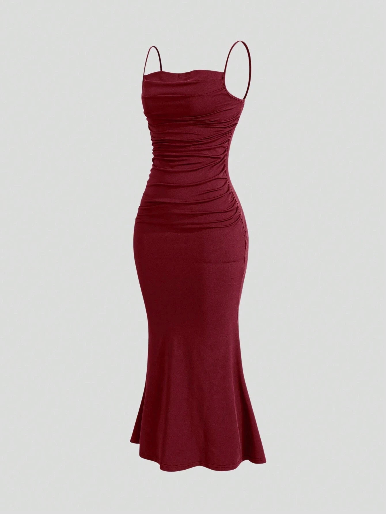 Dames Maxi Jurk Zeemeermin Stijl voor Gala en Feesten-4