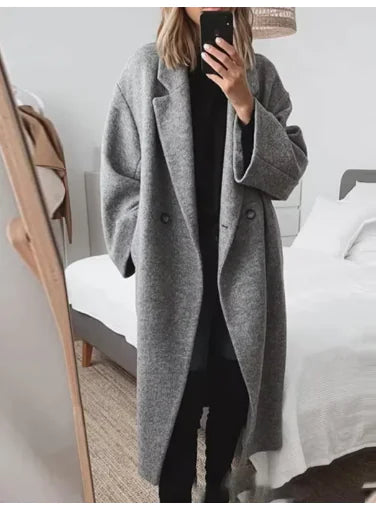 GRACE – Dames Trenchcoat | Tijdloze Elegant Look voor Herfst & Winter