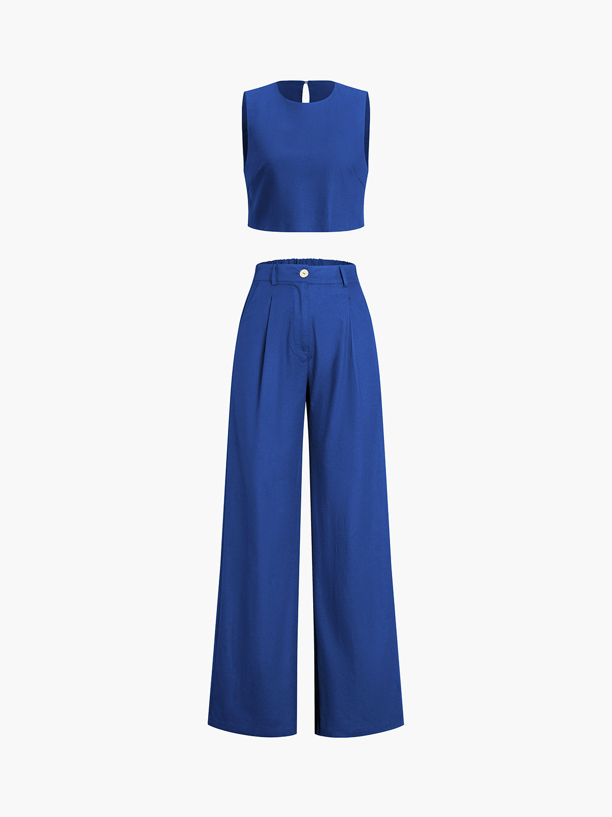 ZARIA – Conjunto bohemio de dos piezas con pantalón