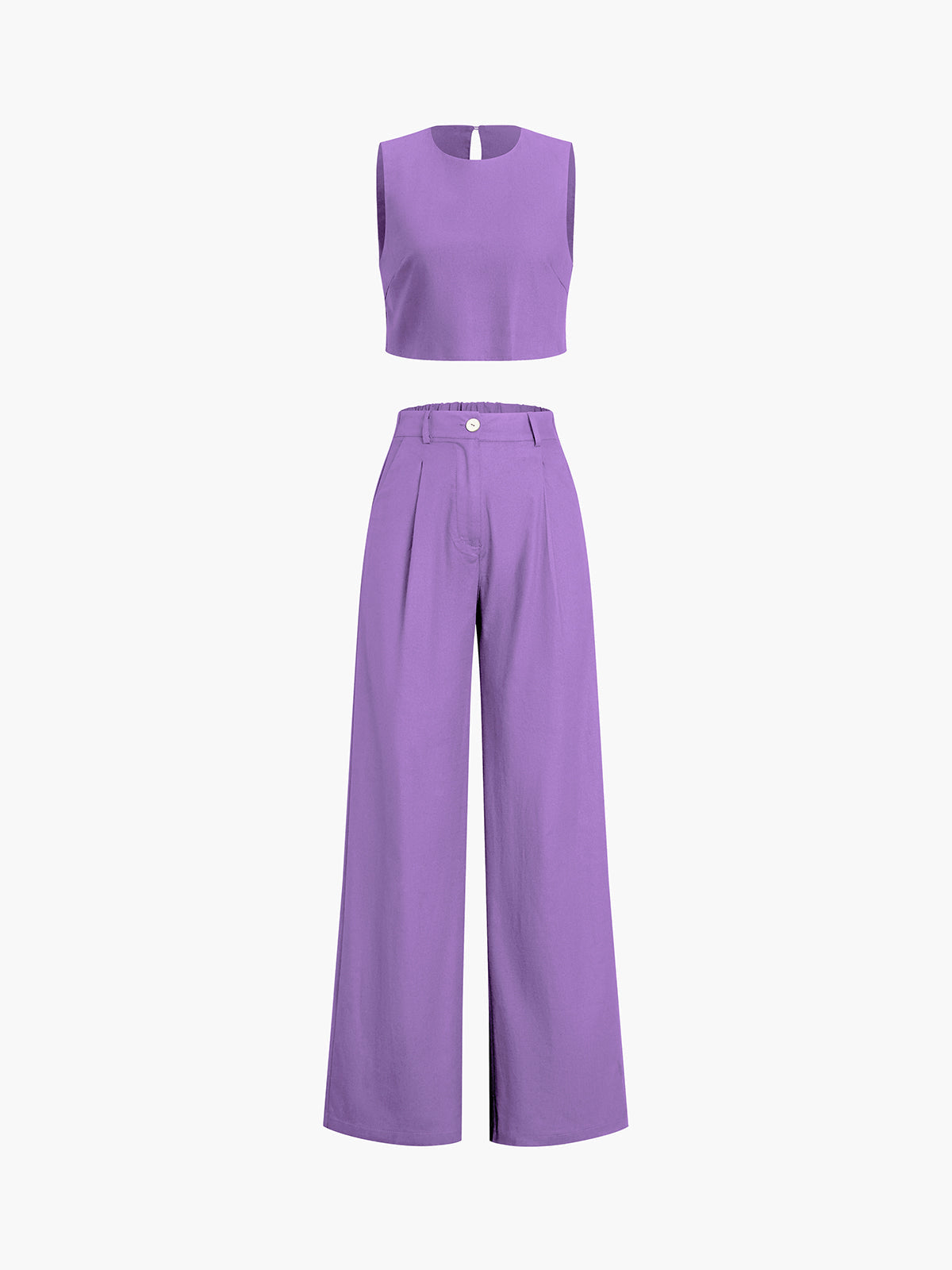 ZARIA – Conjunto bohemio de dos piezas con pantalón