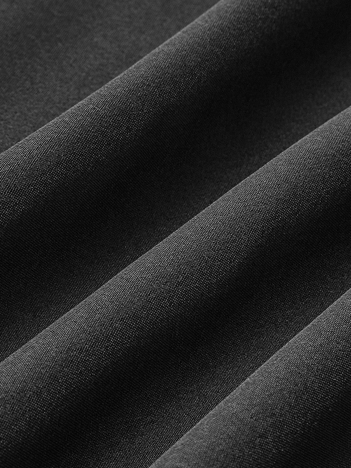 NERINA – Elegante abito lungo con collo alto e ritagli