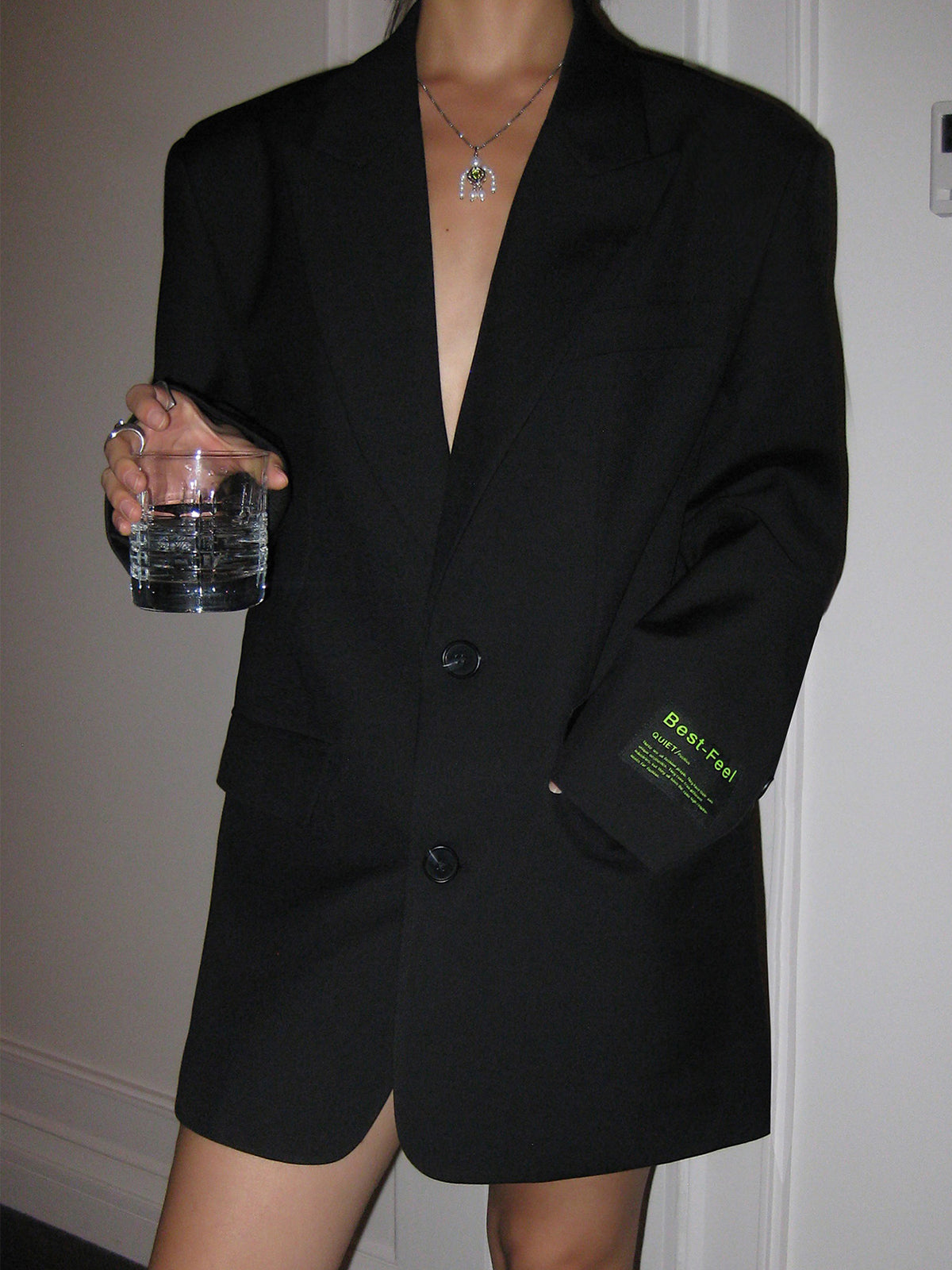 Variant image for Dames Blazer Zwart M Polyester-7