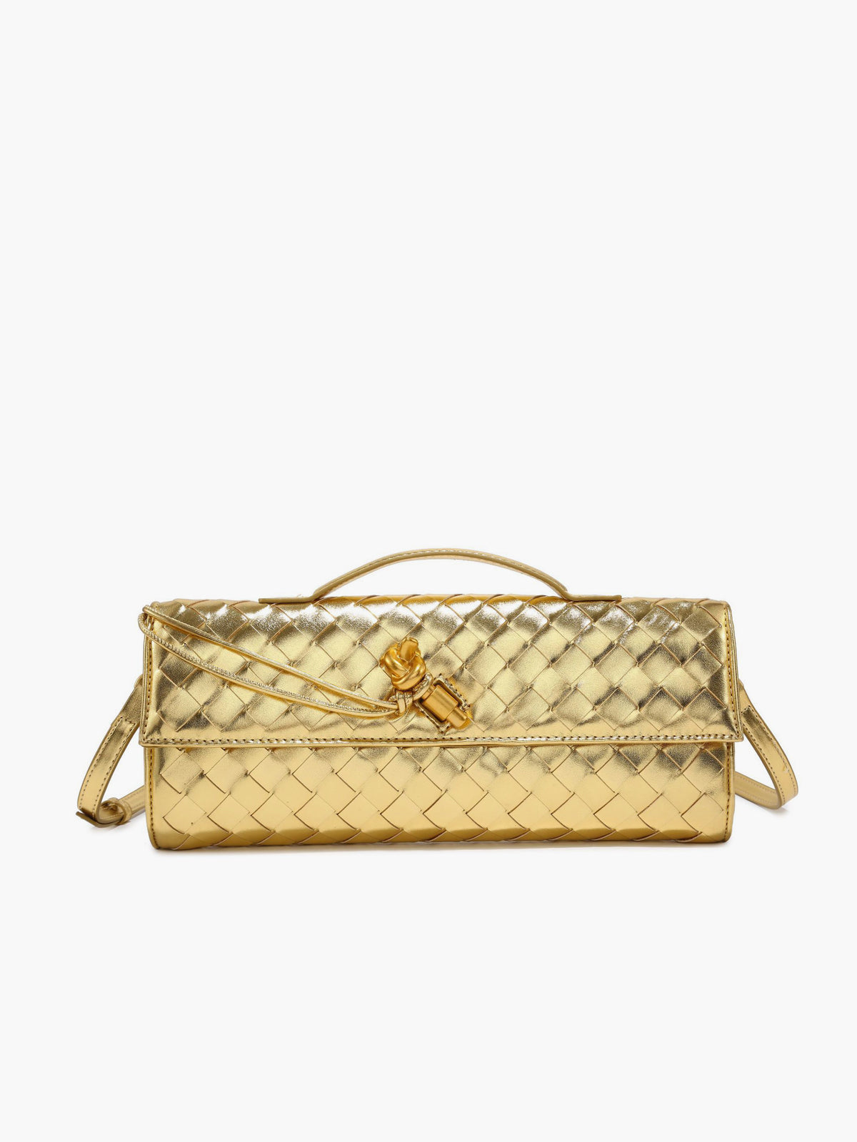 VEDA – Borsa a tracolla intrecciata alla moda per donna