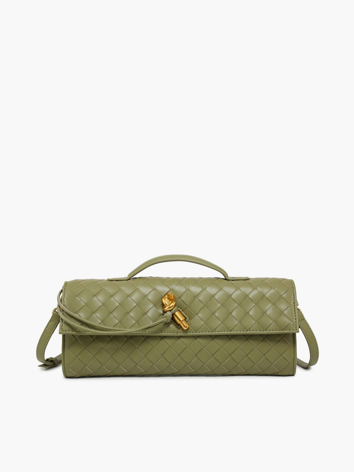 VEDA – Borsa a tracolla intrecciata alla moda per donna