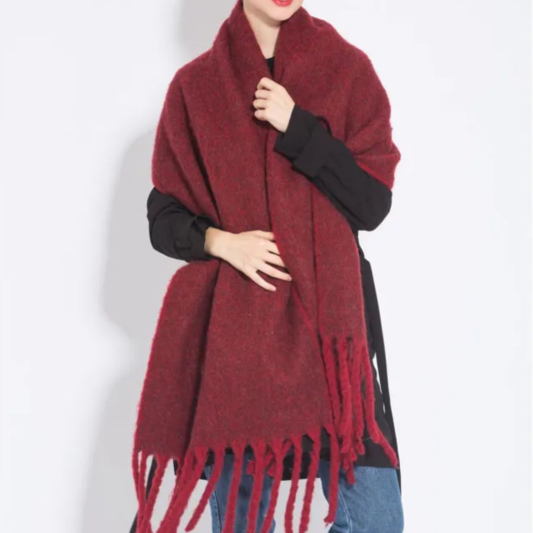Luxe Kasjmier Sjaal Dames - Warm en Comfortabel Stijl-1