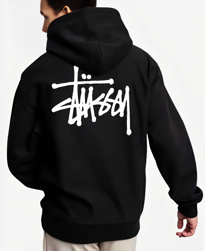 PURE - Felpa con cappuccio oversize unisex senza cerniera in stile streetwear alla moda | Preferita su TikTok