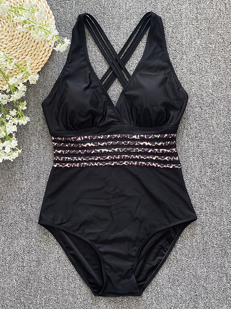Dames Badpak Elegante Stijl Met Verfijnde Details en Modieuze Snit-1