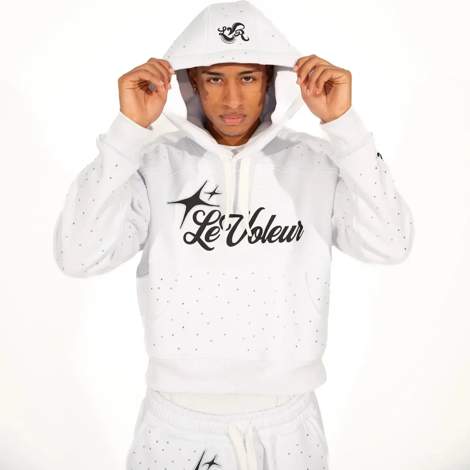 LE VOLEUR – Set felpa unisex con cappuccio e pantaloni jogger per il massimo comfort