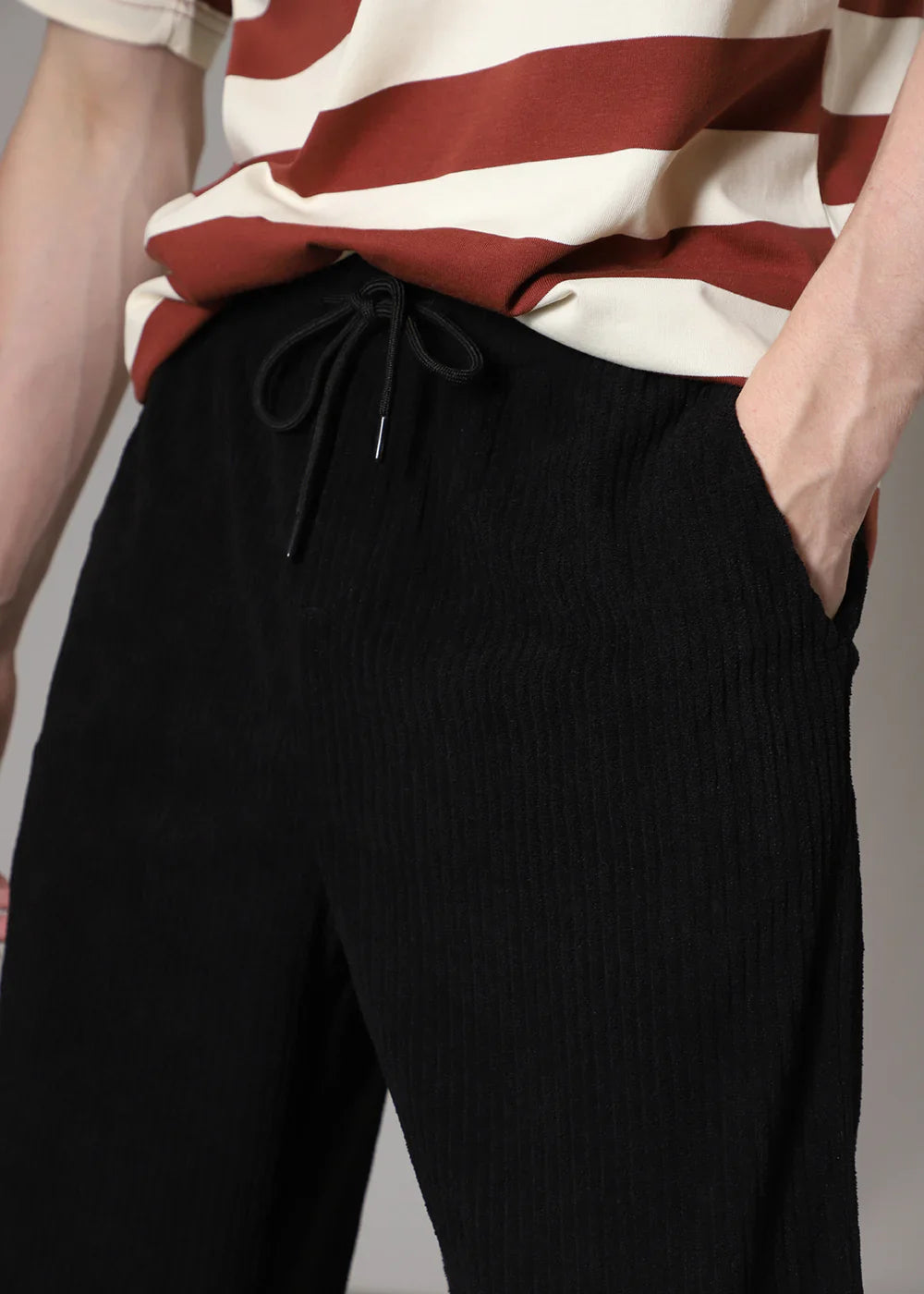 LYSSA – Pantaloni a tubo a coste | Comodi e alla moda