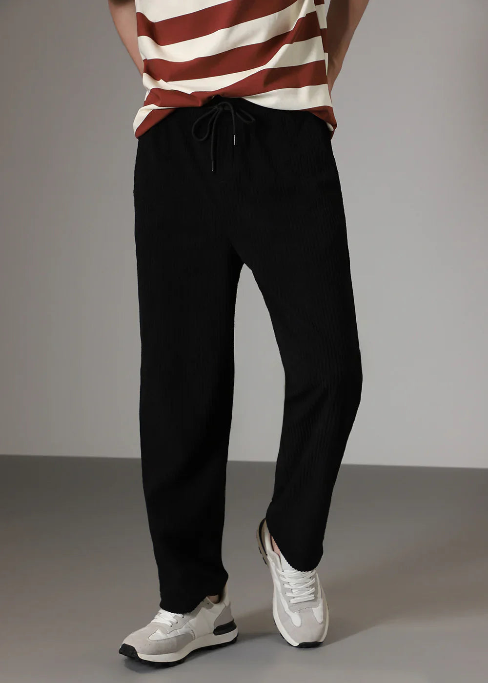 LYSSA – Pantaloni a tubo a coste | Comodi e alla moda