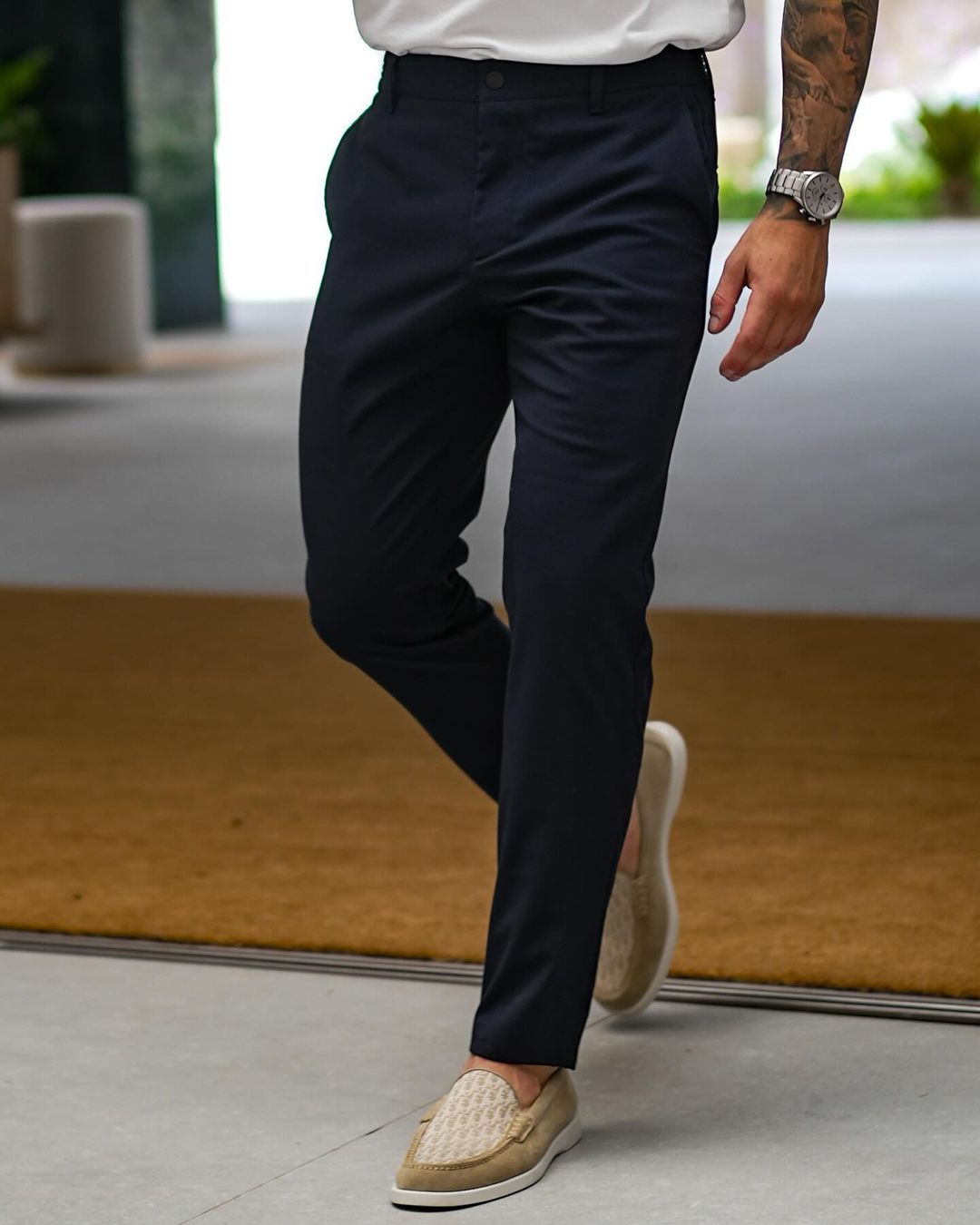 NOLAN – Pantaloni Attivi Elasticizzati a Gamba Stretta | Sportivi e Eleganti