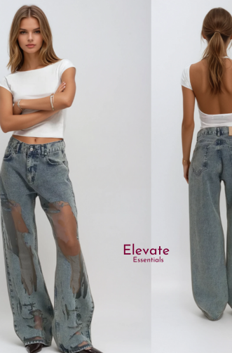 TRIXIE – Jeans de mujer de talle alto | Clásico atemporal para el verano 2025