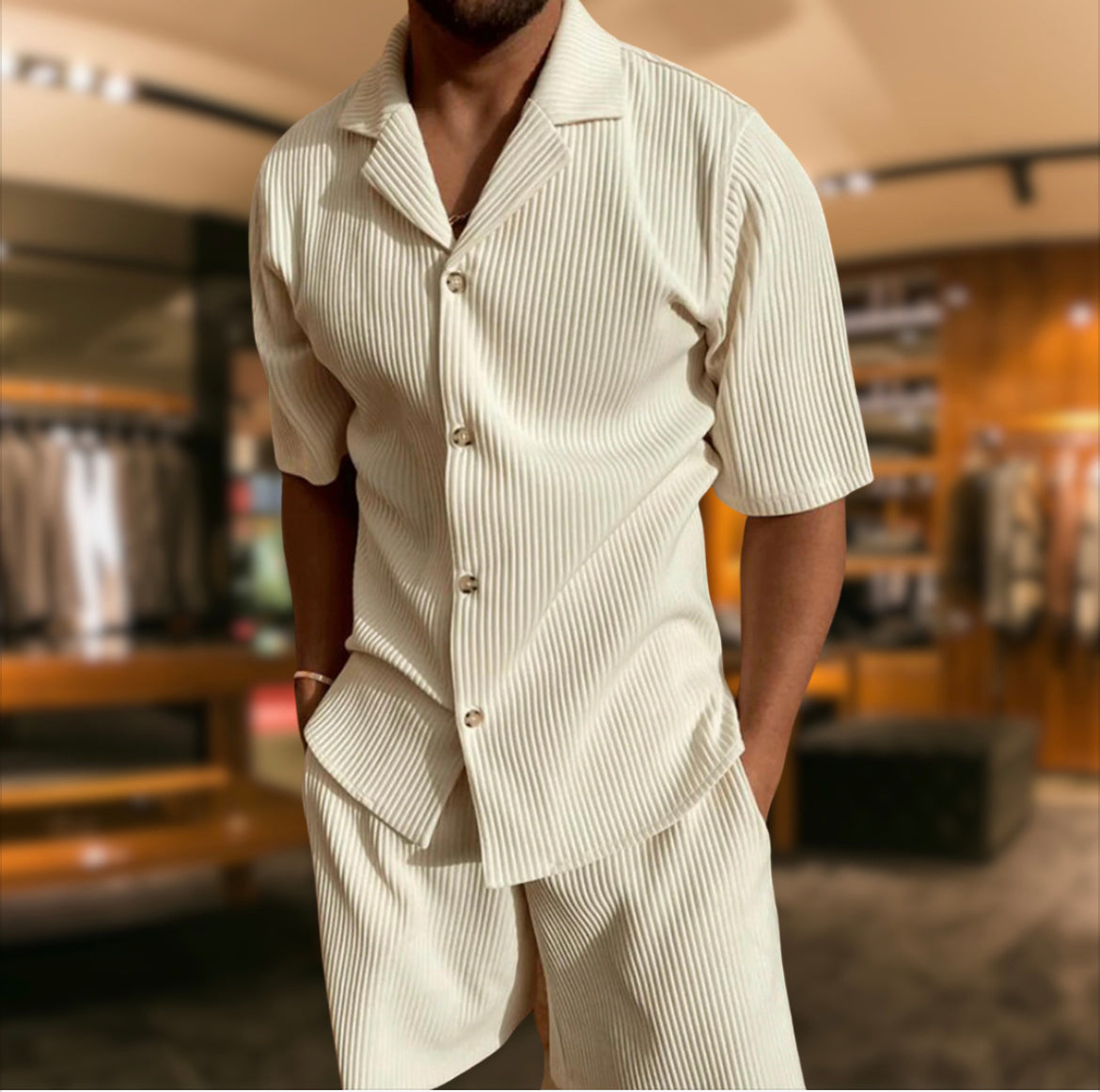 Malton – Zomerset per Uomo | Leggero & Alla Moda con Pantaloncini