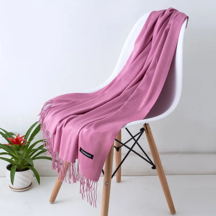CLARA - Sciarpa in cashmere di lusso per donna, alla moda e calda