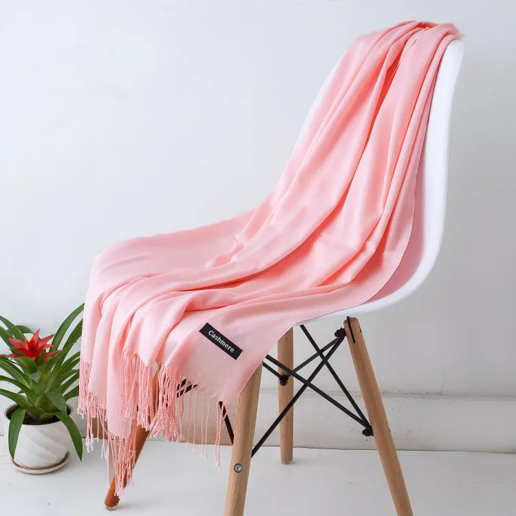 CLARA - Sciarpa in cashmere di lusso per donna, alla moda e calda