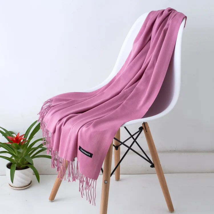 CLARA - Sciarpa in cashmere di lusso per donna, alla moda e calda