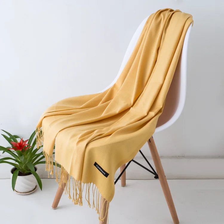 CLARA - Sciarpa in cashmere di lusso per donna, alla moda e calda