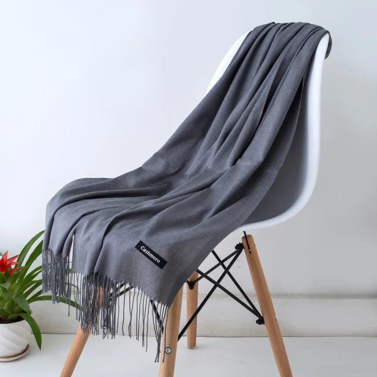 CLARA - Sciarpa in cashmere di lusso per donna, alla moda e calda