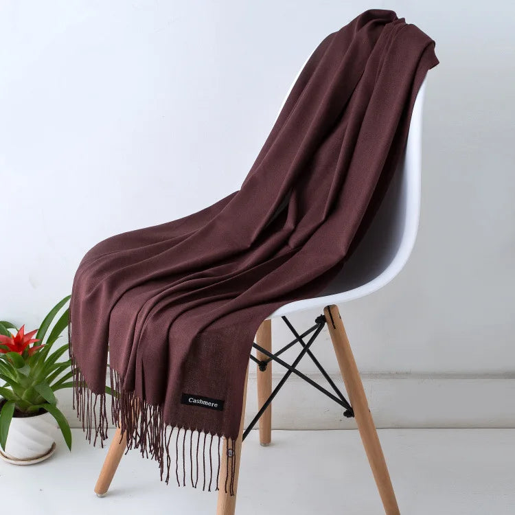 CLARA - Sciarpa in cashmere di lusso per donna, alla moda e calda