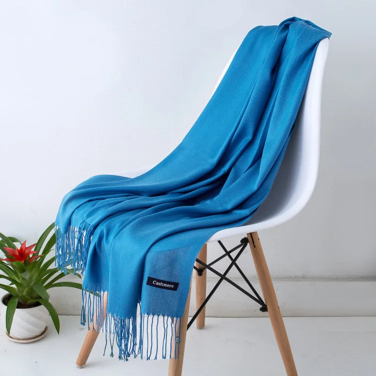 CLARA - Sciarpa in cashmere di lusso per donna, alla moda e calda