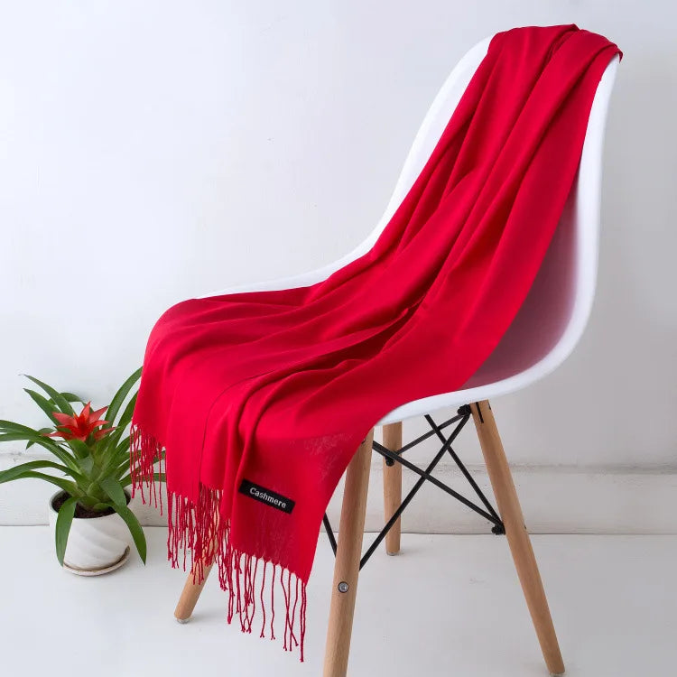 CLARA - Sciarpa in cashmere di lusso per donna, alla moda e calda