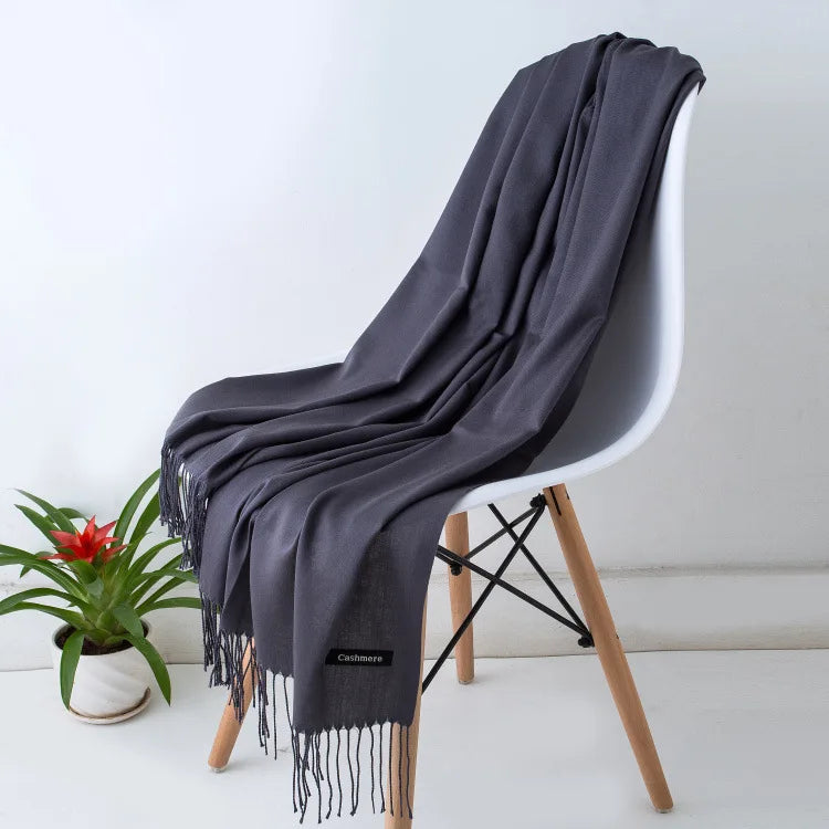 CLARA - Sciarpa in cashmere di lusso per donna, alla moda e calda