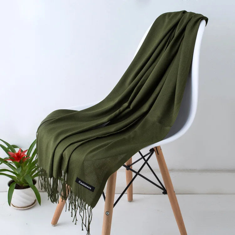 CLARA - Sciarpa in cashmere di lusso per donna, alla moda e calda