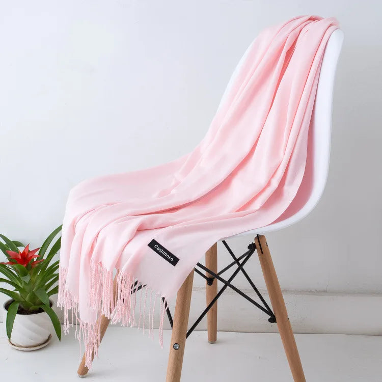 CLARA - Sciarpa in cashmere di lusso per donna, alla moda e calda
