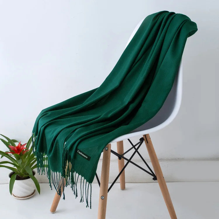 CLARA - Sciarpa in cashmere di lusso per donna, alla moda e calda