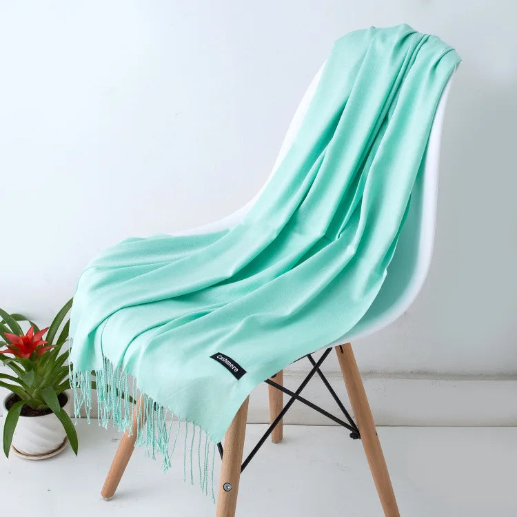 CLARA - Sciarpa in cashmere di lusso per donna, alla moda e calda