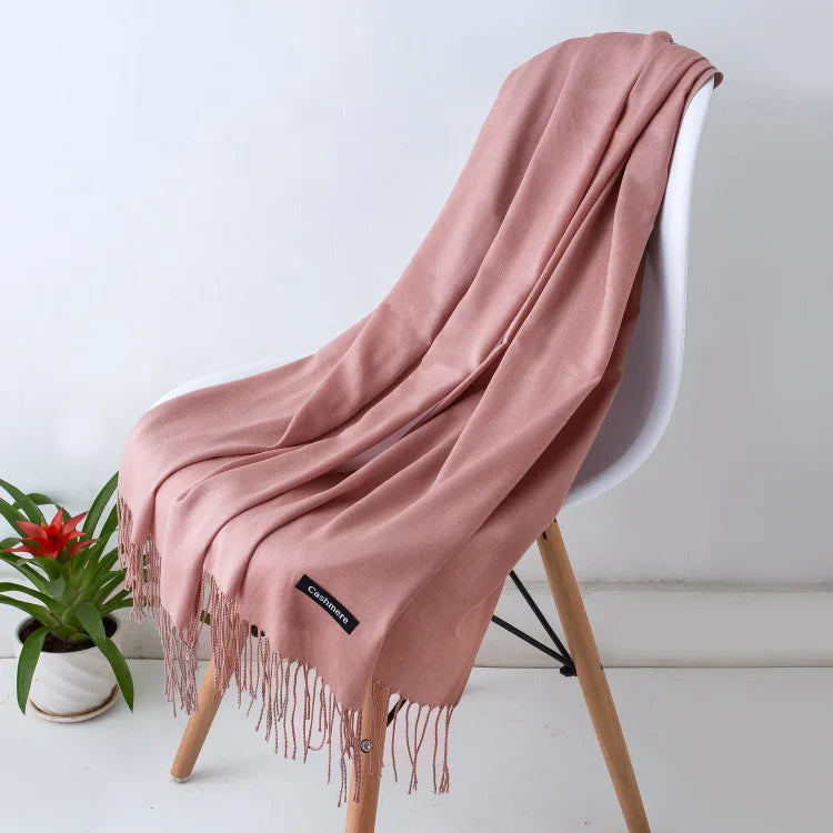 CLARA - Sciarpa in cashmere di lusso per donna, alla moda e calda