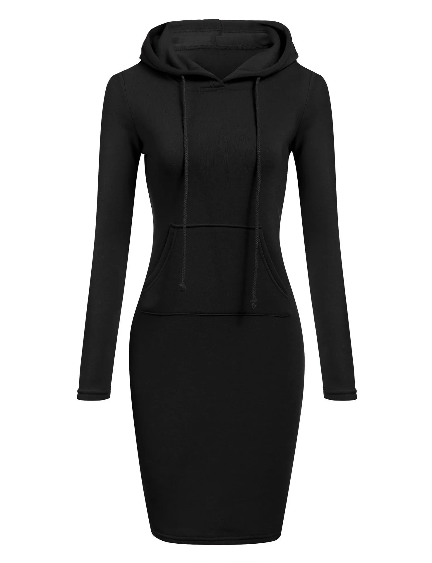 Variant image for Dames Hoodie Jurk Casual Herfststijl-4