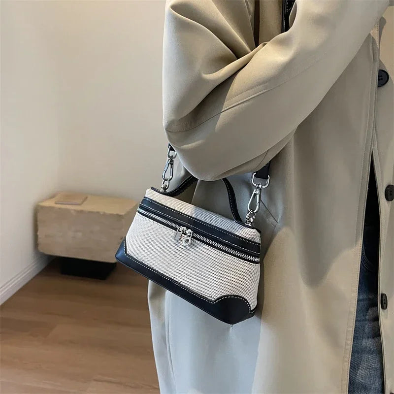 Cecilia Crossbody Tas Dames in Trendy Stijl Met Verstelbare Band-4