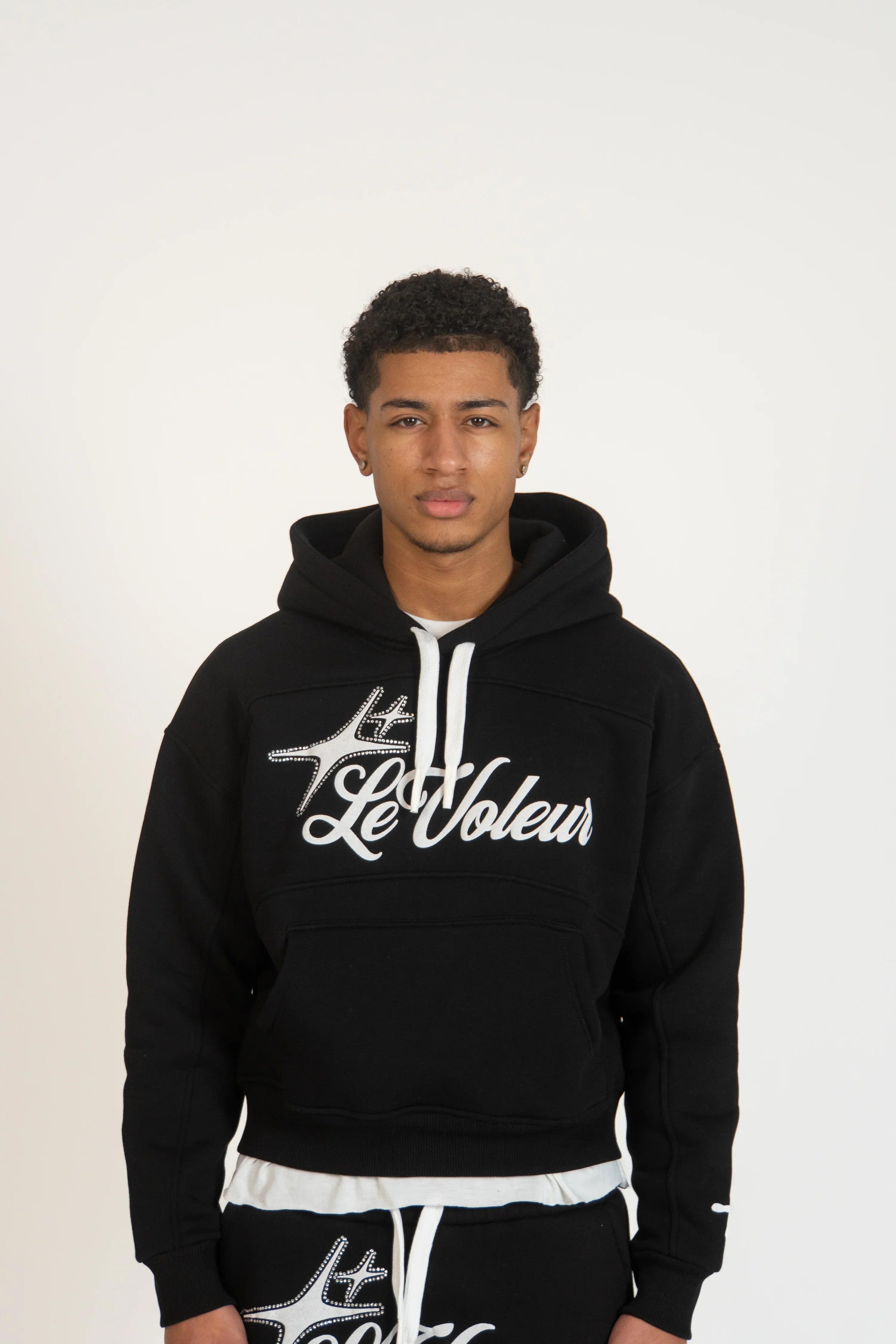 LE VOLEUR – Set felpa unisex con cappuccio e pantaloni jogger per il massimo comfort