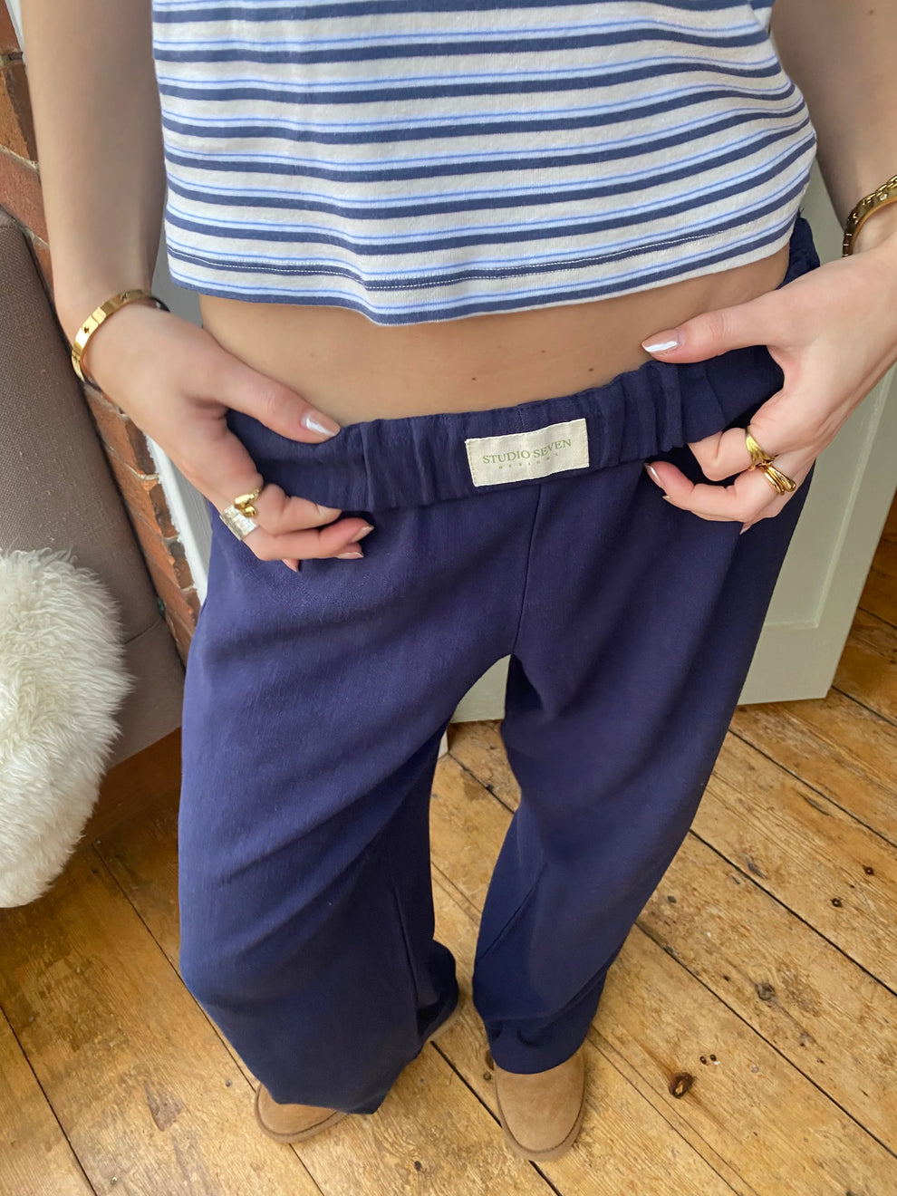 IVY – Dames Lounge Broek met Rechte Pijpen | Warme & Stijlvolle Loungewear voor Herfst & Winter