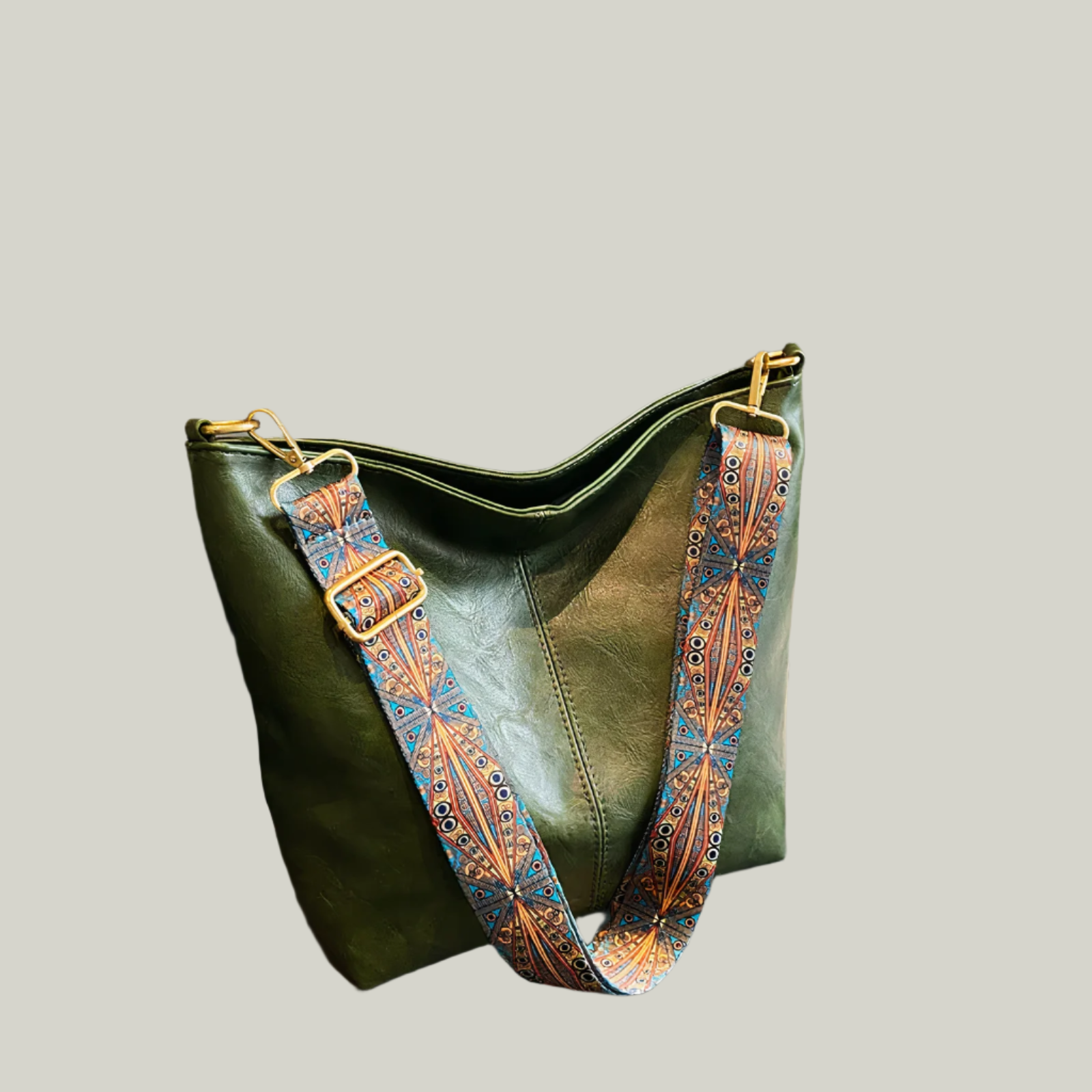 Variant image for Kalani Vintage Leren Tas - Retro Stijl-2