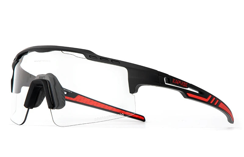 AERON – Occhiali da sole unisex leggeri per bici e sci | Tonalità automatica e protezione UV400