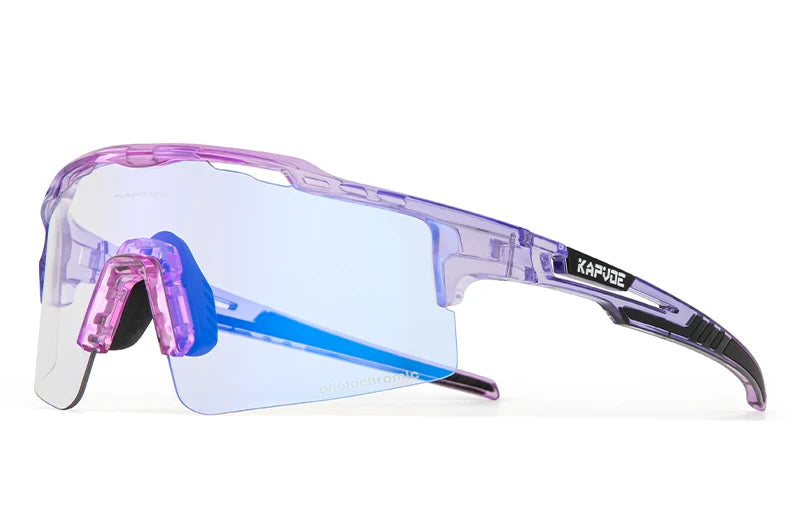 AERON – Occhiali da sole unisex leggeri per bici e sci | Tonalità automatica e protezione UV400