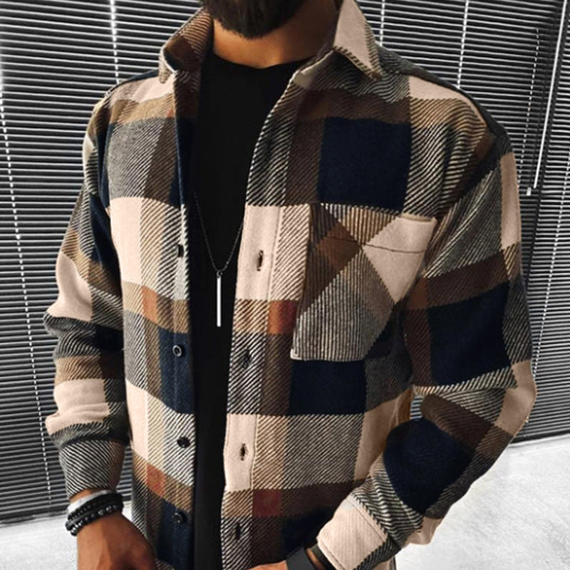 WINSLOW – Camicia classica in flanella a quadri