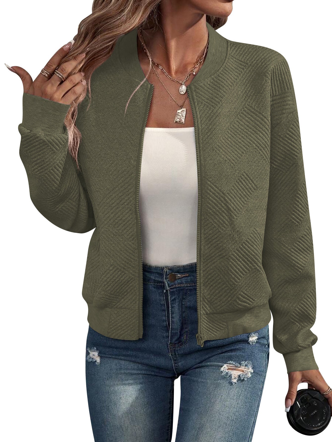 NOYA – Giacca Bomber Elegante da Donna