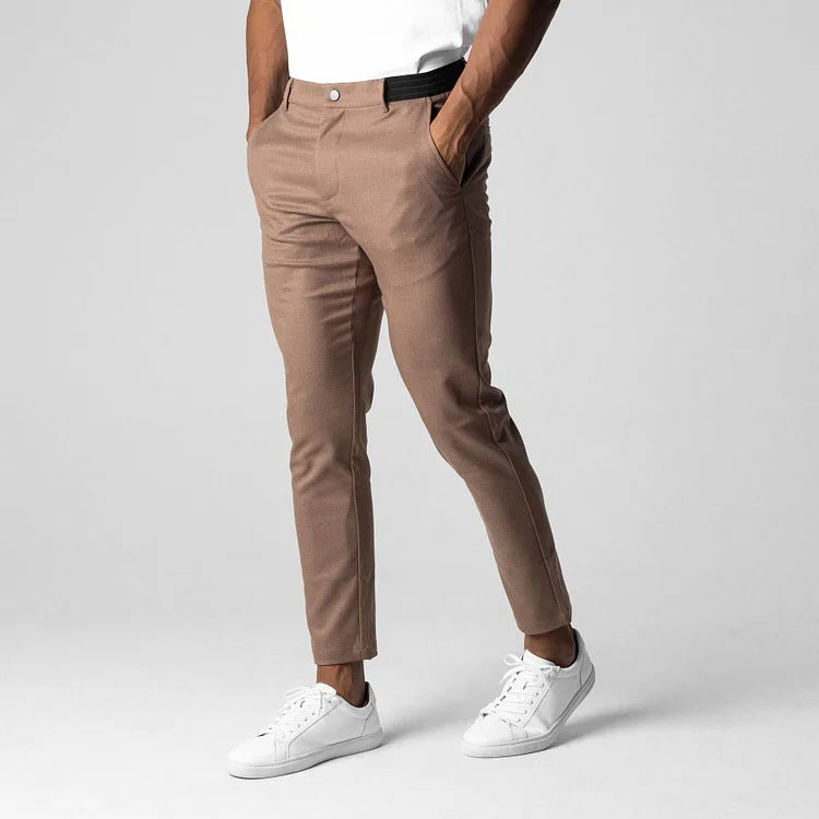 NOLAN – Pantaloni Attivi Elasticizzati a Gamba Stretta | Sportivi e Eleganti